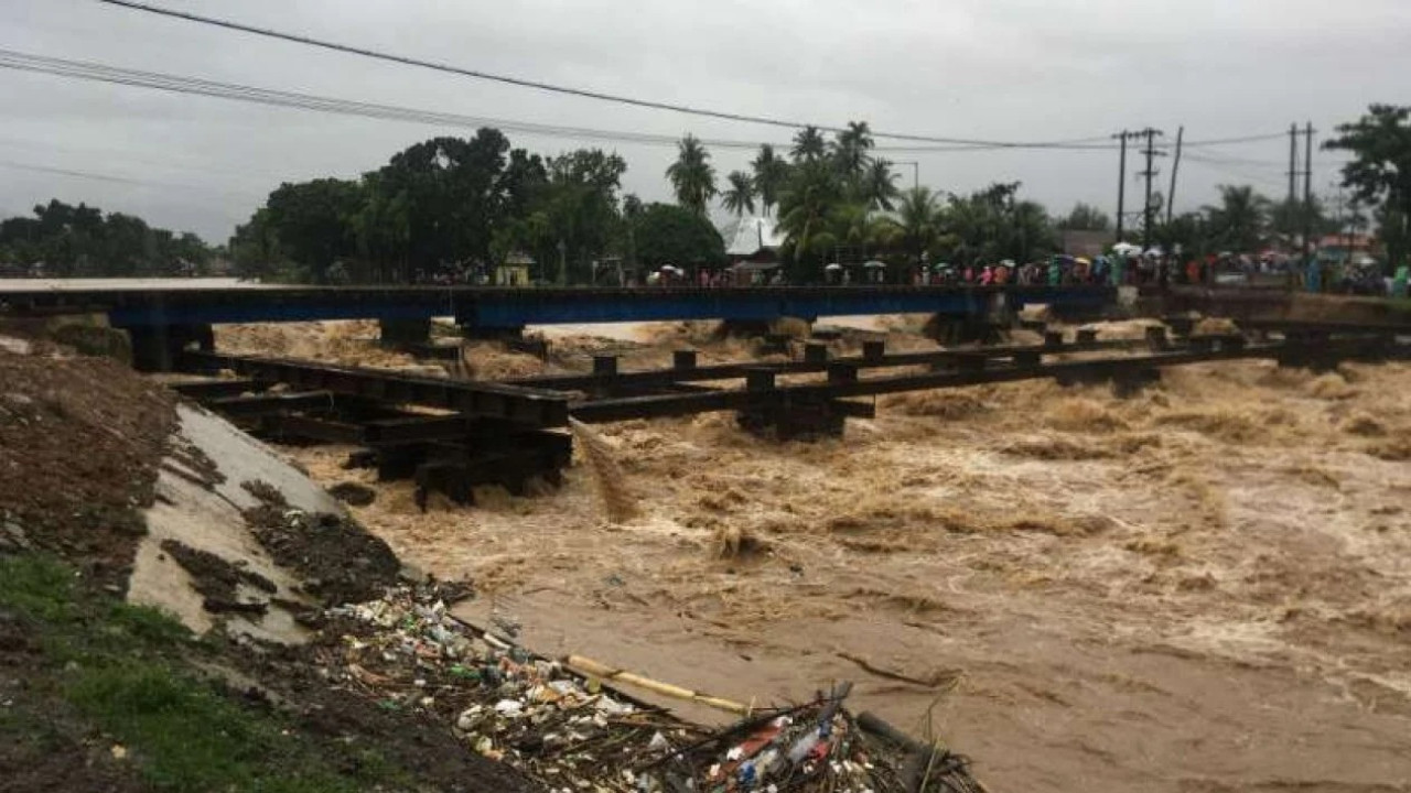Banjir di Kota Padang tanggal 02 November 2018
