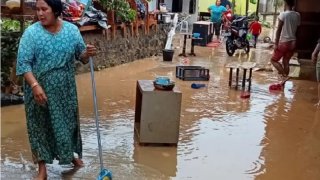 Pasca banjir Kota Padang